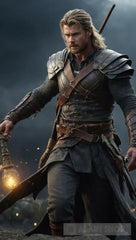 Chris Hemsworth From The Huntsman Winter’s War Ai Artwork