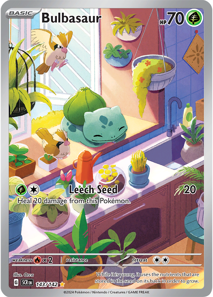 Bulbasaur 143/142 - Illustration Rare-Kantocards