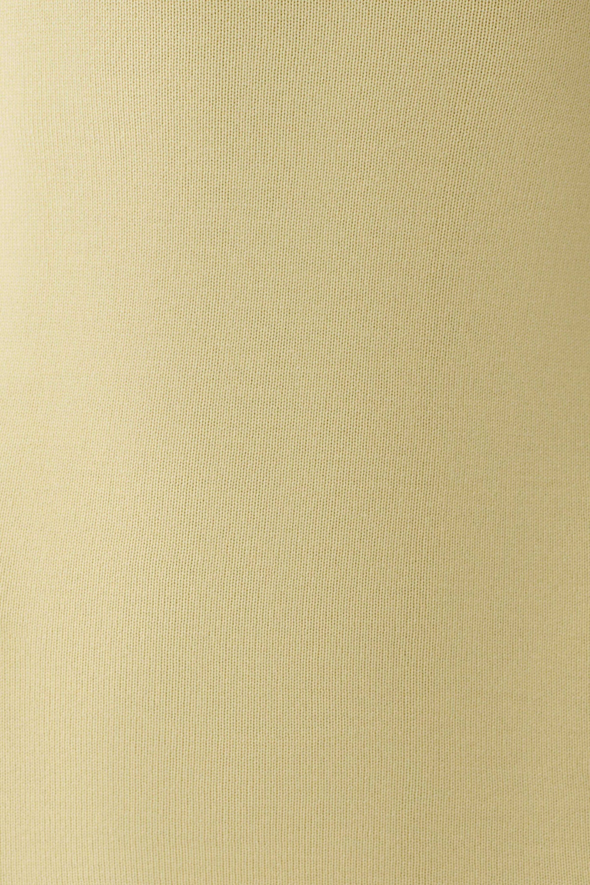 Amilee Scarf Knit Mini Dress - Lemon