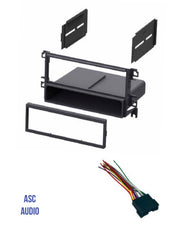 [Australia - AusPower] - ASC Car Stereo Radio Dash Kit and Wire Harness for installing a Single Din Radio for some 2001 - 2006 Hyundai Elantra, 2001 - 2006 Hyundai Santa Fe, 2002 - 2005 Hyundai Sonata, 2003-2008 Tiburon