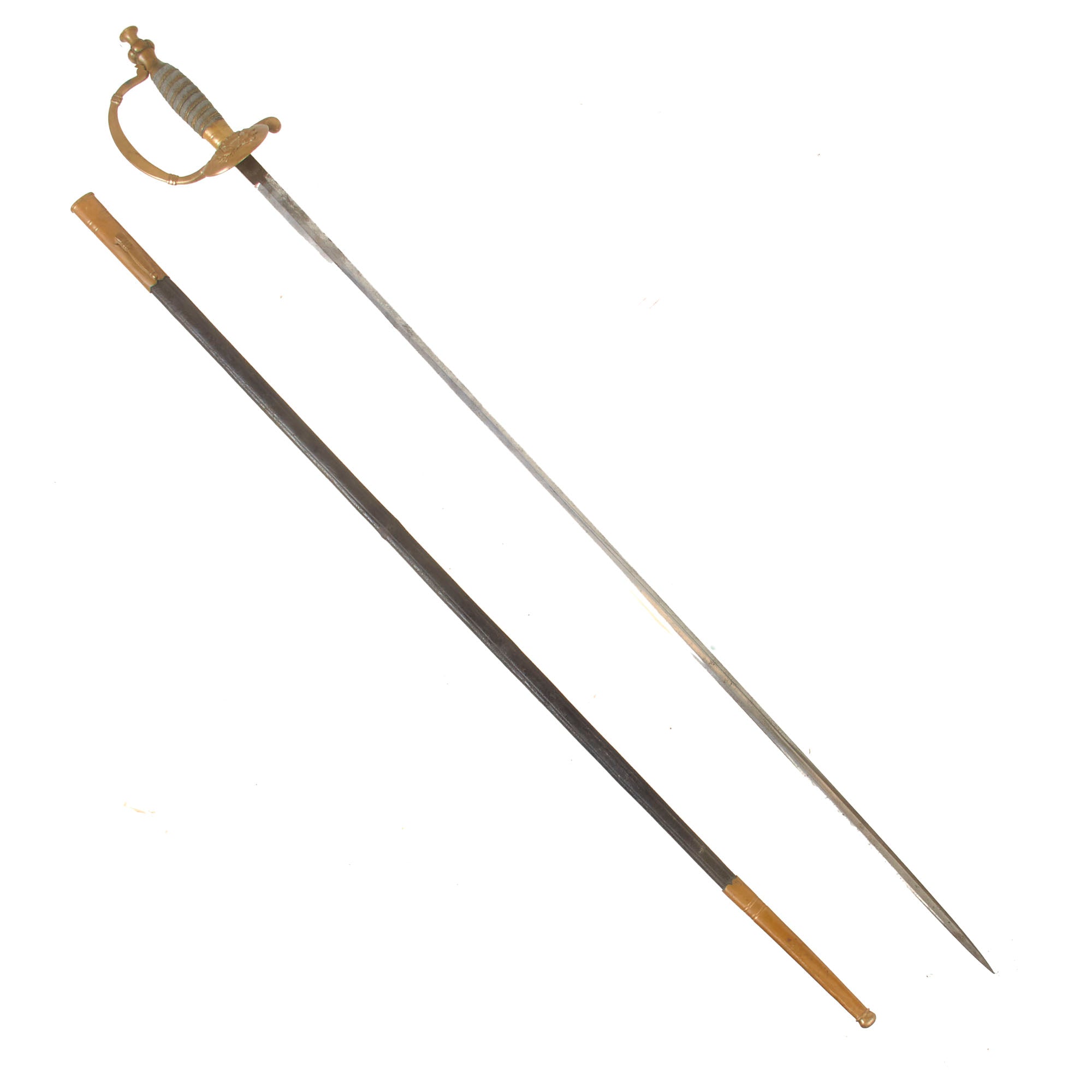 Original Imperial German Pre-WWI Bavarian Court Sword with Scabbard by Lorenz Stanko of Munich Original Items