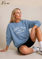 stable mum gets shit done tröja